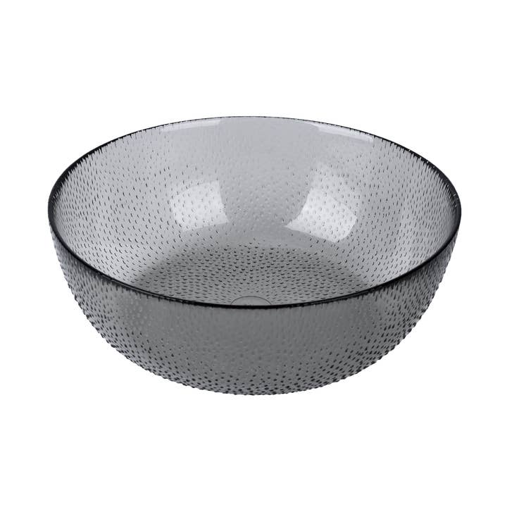 Rohglasperlen Smoke - Schale 20,5 cm 1 St für den Großhandel von Aida A/S