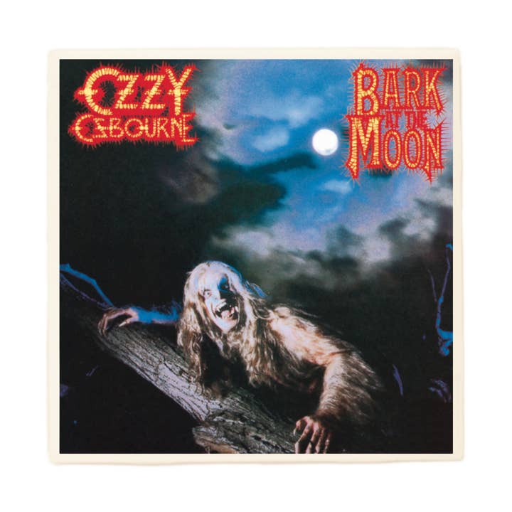 Ozzy Osbourne Bark at the Moon Album Coaster for wholesale by Lucky Mfg. Co.