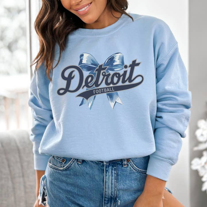 Detroit Bow Voetbal Sweater voor wholesale door Hello Team Spirit