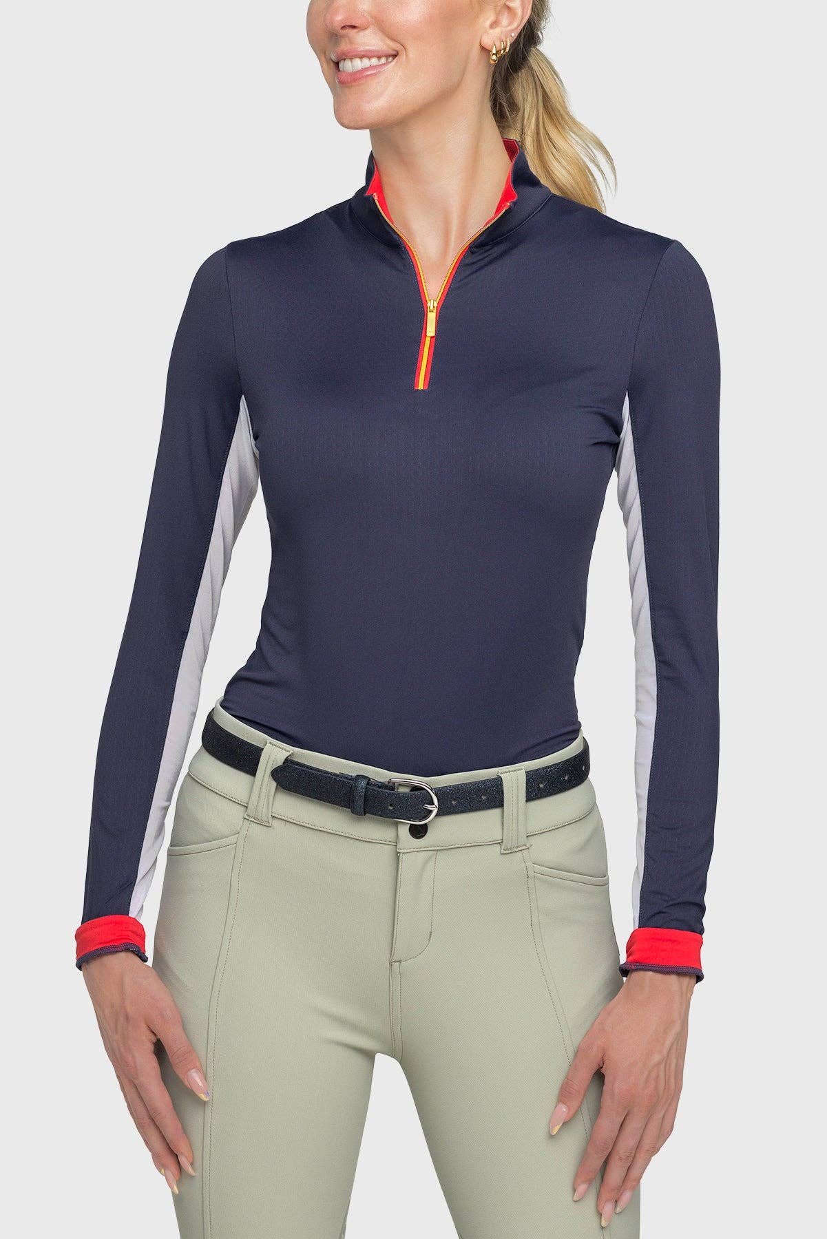 Kastel Denmark – Parte de cima de desporto - Mulher por atacado – Camisa Olympic Manga Comprida Sun