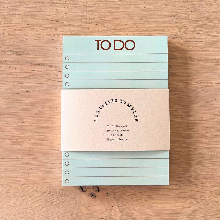 Madeleine Sywulak US - Wholesale Notepad - To Do Notepad6