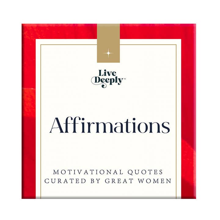 Cartes d'affirmation pour la vente par Live Deeply