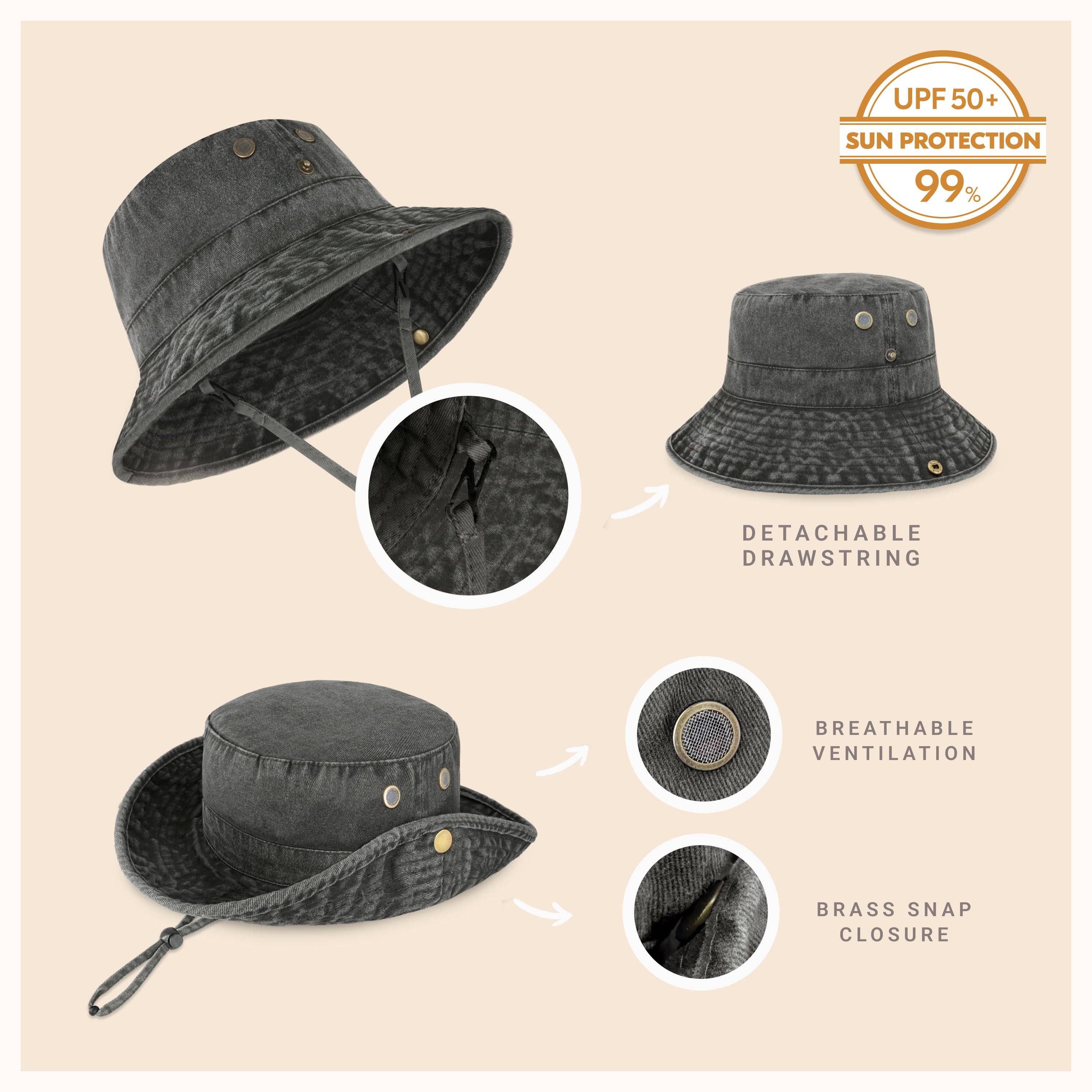 ChoKoLids - Wholesale Bucket Hat - Men's - CHOK.LIDS Wide Brim Bucket Hat9
