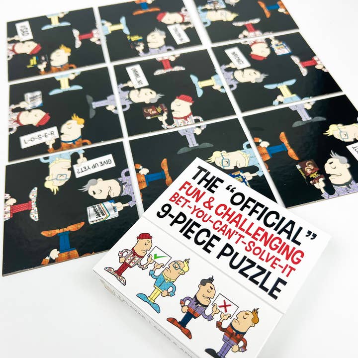 All Things Equal - A Miami Beach Game Company Since 1997 - Wholesale Puzzle - Adult - The "OFFICIAL" 9-Piece Puzzle (NEW!)4