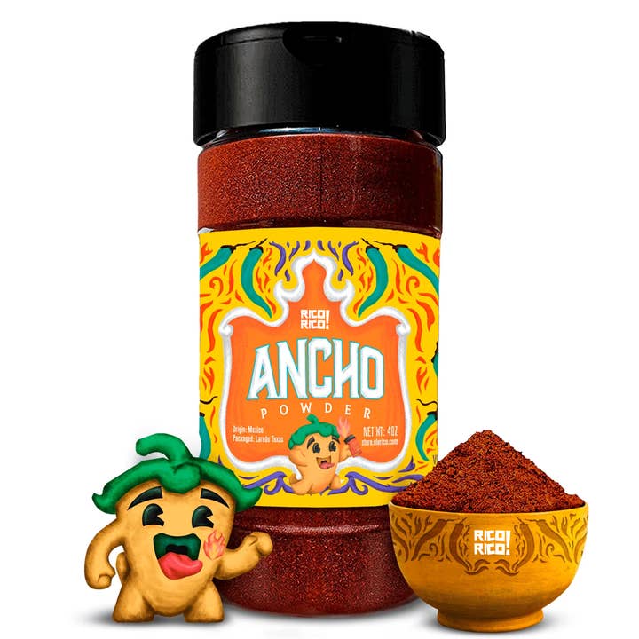 Rico Rico – wholesale Dried spice mix – 4oz. Dried Chile Powder Shakers