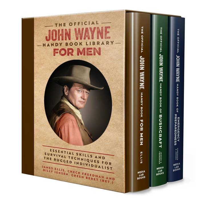 Macmillan Publishers - Wholesale Reference - John Wayne Essential Life Skills & Survival Handbook
