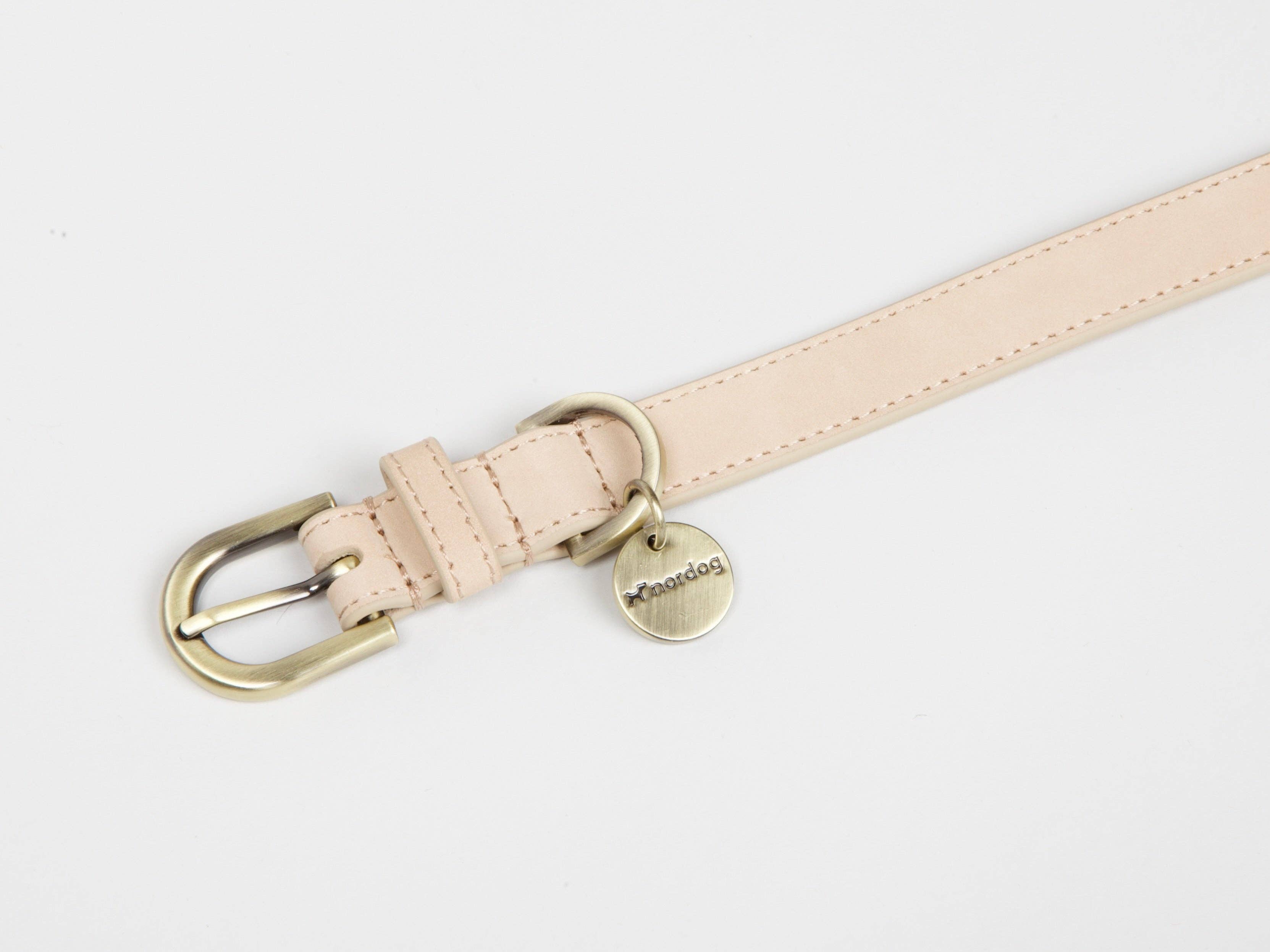 Nordog - Wholesale Pet Collar - Dog - Thomas Dog Collar Vanilla1
