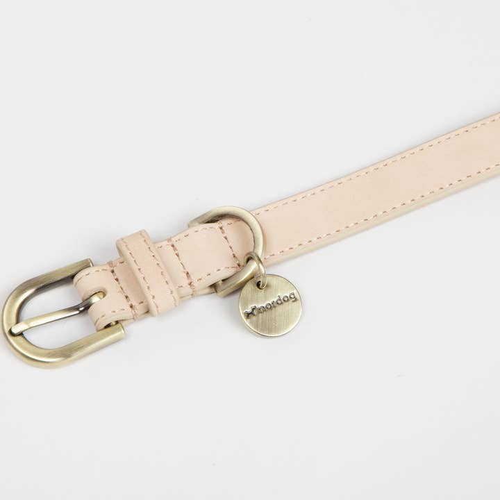 Nordog - Wholesale Pet Collar - Dog - Thomas Dog Collar Vanilla1