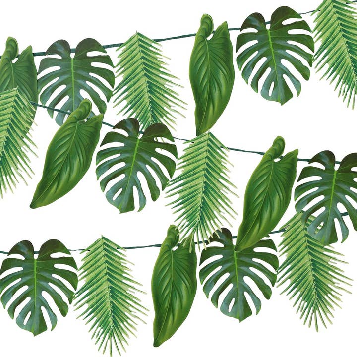 Talking Tables USA - Wholesale Bunting/Garland - Palm Leaf Garland - 2.6m | Summer Party |7