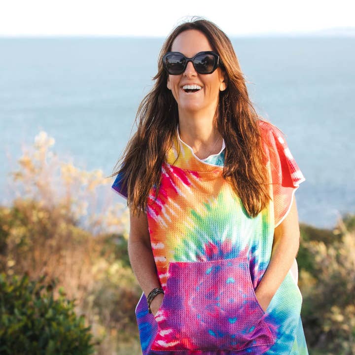 Batik-Kapuzenhandtuch, Größe M für den Großhandel von Amity Blue