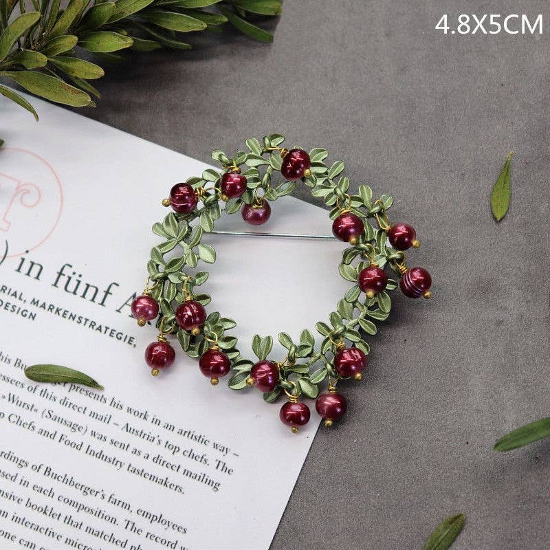 Tourtiwi - Wholesale Brooch - Lily Of the Valley Brooch, Botanical Series Pin7