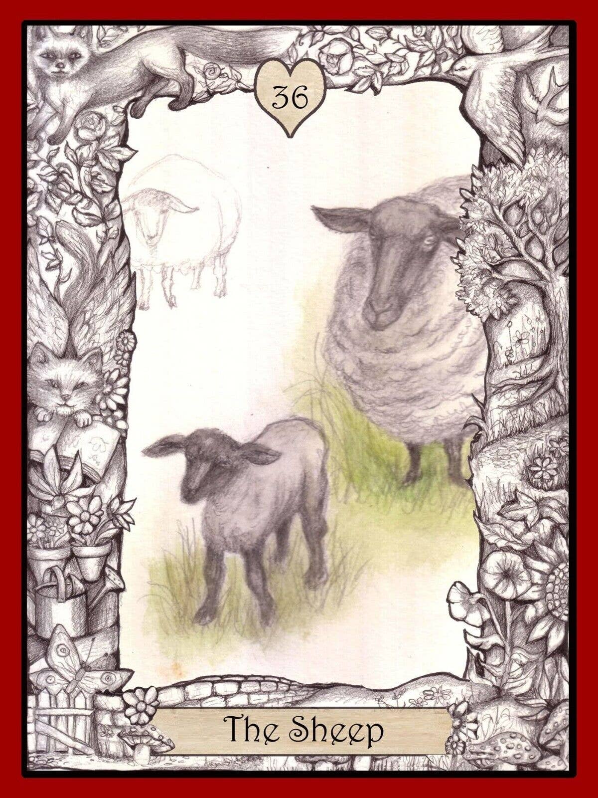 Cardshouse - Wholesale Tarot Cards - The Oracle Of The Innocent Heart Cards Animal Dreaming5
