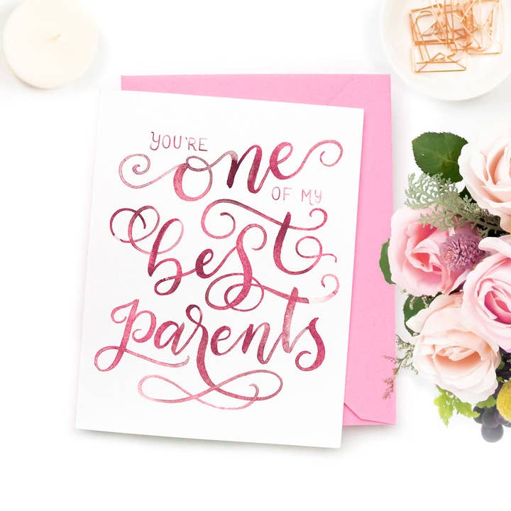 One of My Best Parents Card — Funny Parent Card for wholesale by CharmCat