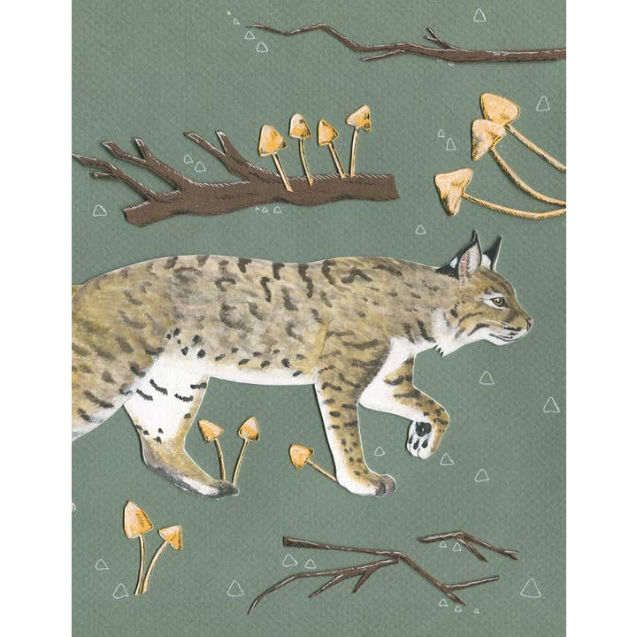 Johanna Finnegan-Topitzer - Wholesale Stationery/Notecard Set - Forest Animals Set (6 cards)3