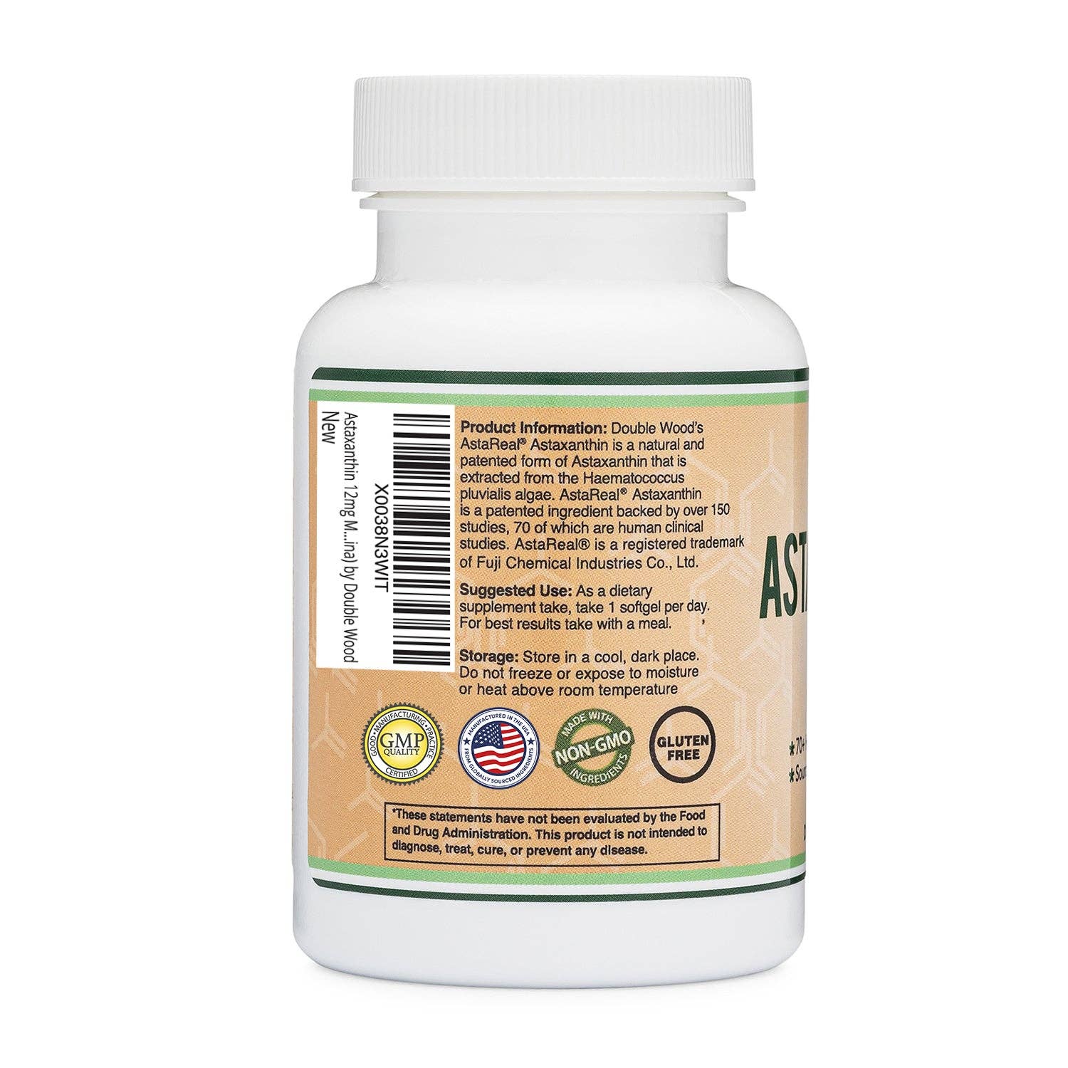 Double Wood Supplements - Wholesale Oral Supplement/Vitamin - Astaxanthin3