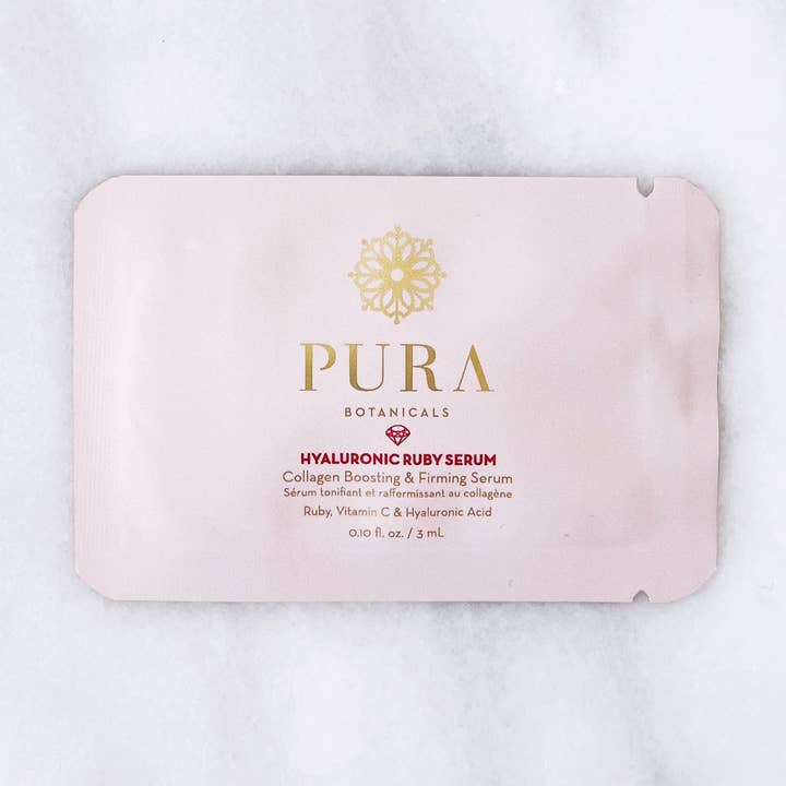 Sample Size - Hyaluronic Ruby Serum - Boosting & Firming Serum for wholesale by Pura Botanicals