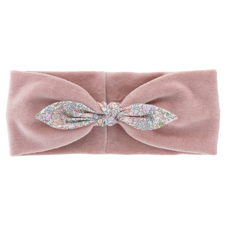 Com'1 Idée - Wholesale DIY craft kit - Headband and Ribbon Kit | Velvet & Liberty | Old Pink2