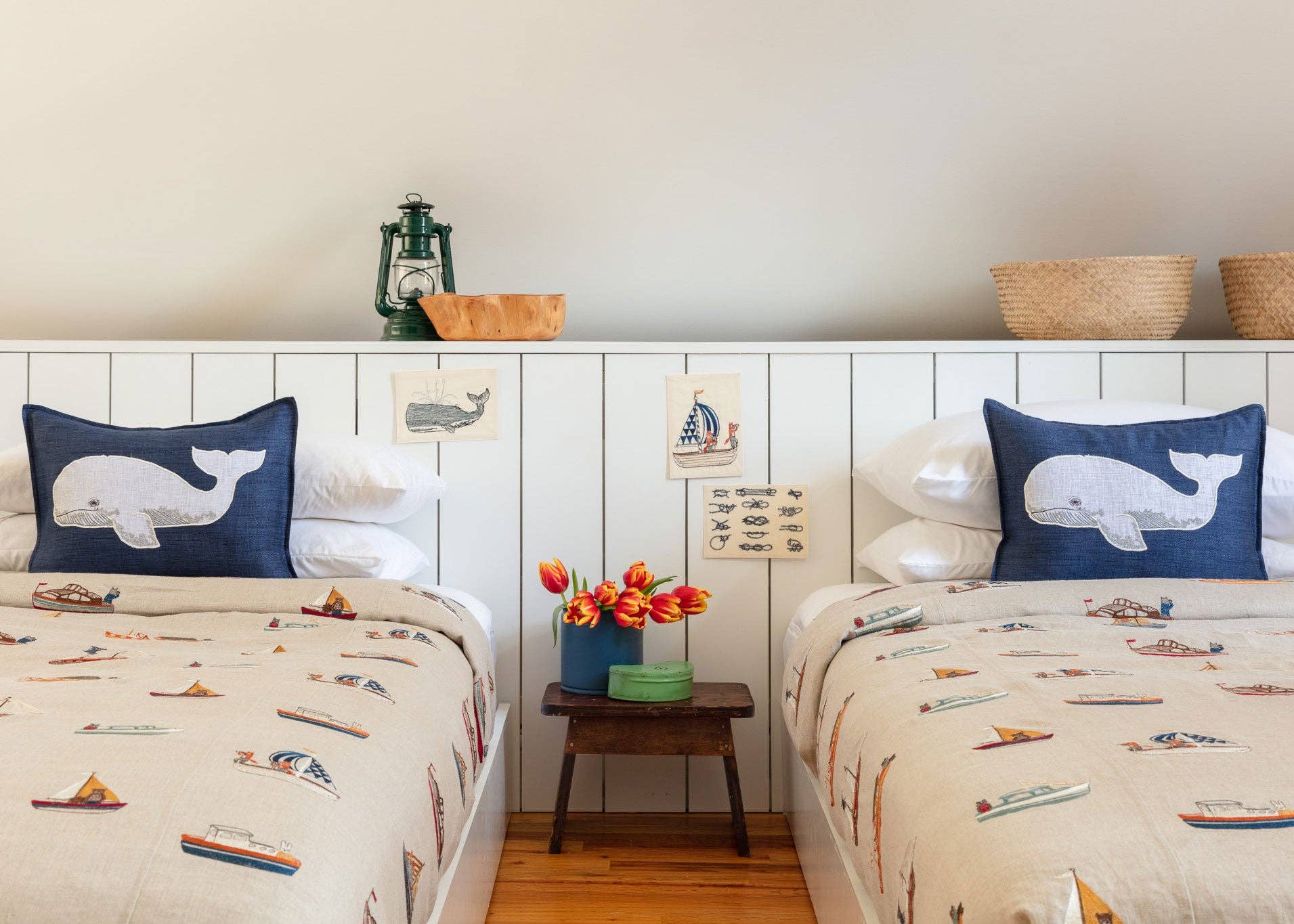 Coral & Tusk – Engroshandel Pyntepude – Whale Applikation Pude5