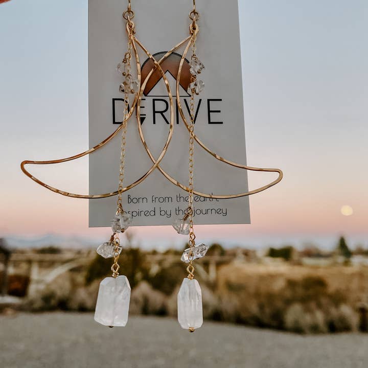 Moon Child Orecchini per la vendita all'ingrosso da parte di Derive Jewelry