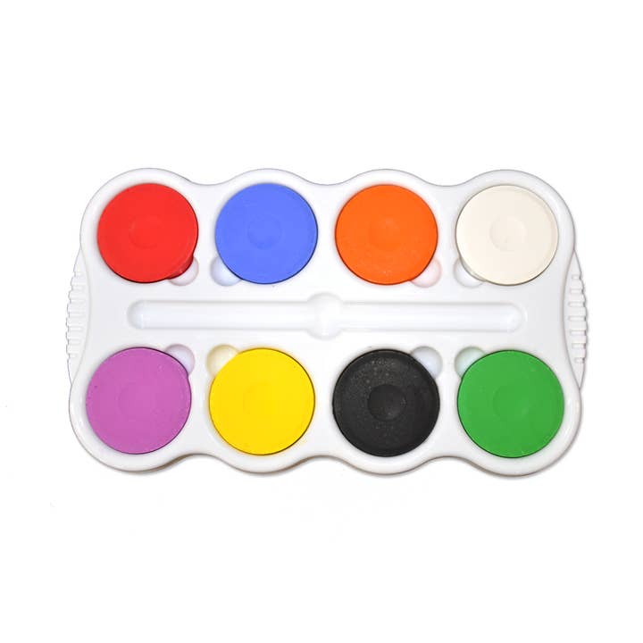 Nobel Arts - Wholesale Paint Set - Tempera Paint Blocks with Palette - Set of 80