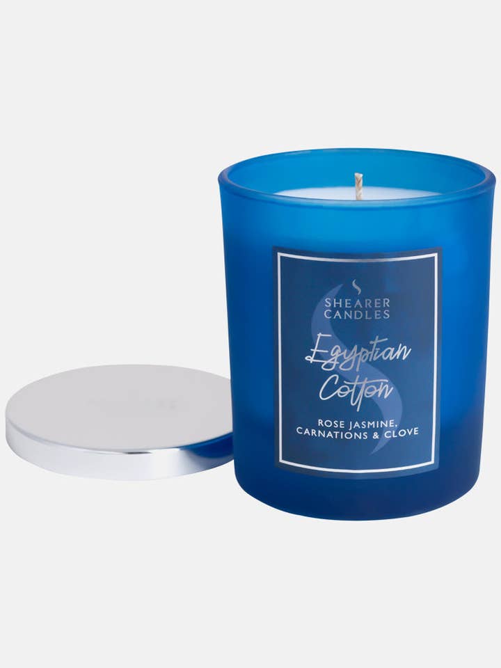 Egyptian Cotton Jar Candle for wholesale by Shearer Candles