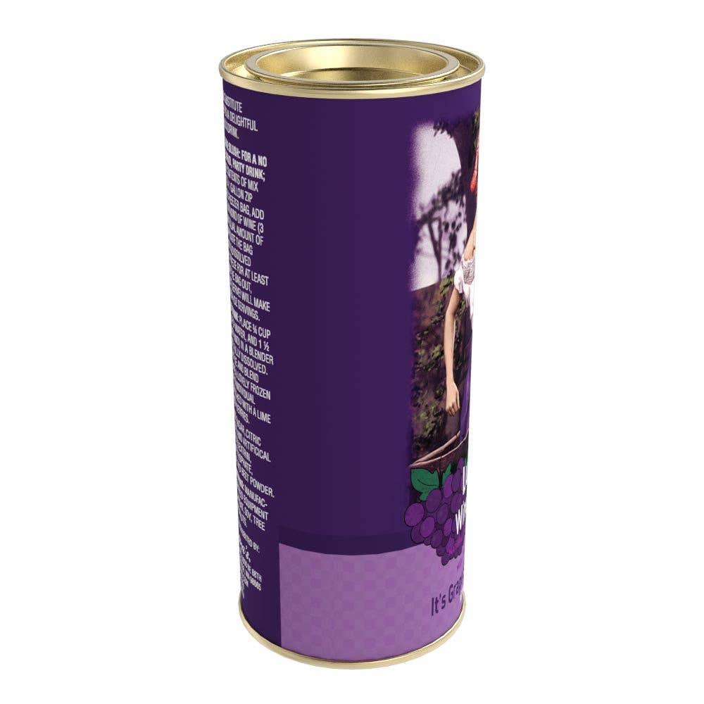 McSteven's - Wholesale Cocktail Mix/Syrup - I Love Lucy's© Grape Wine Slush (12oz Tins)4