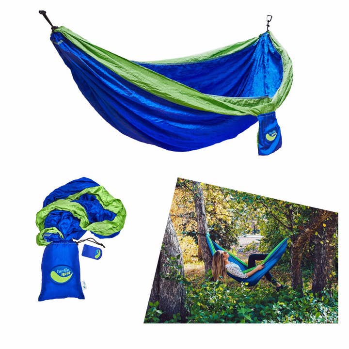 Turtle Nest Double Parachute Nylon Hammock for wholesale by SeaTurtle Sports