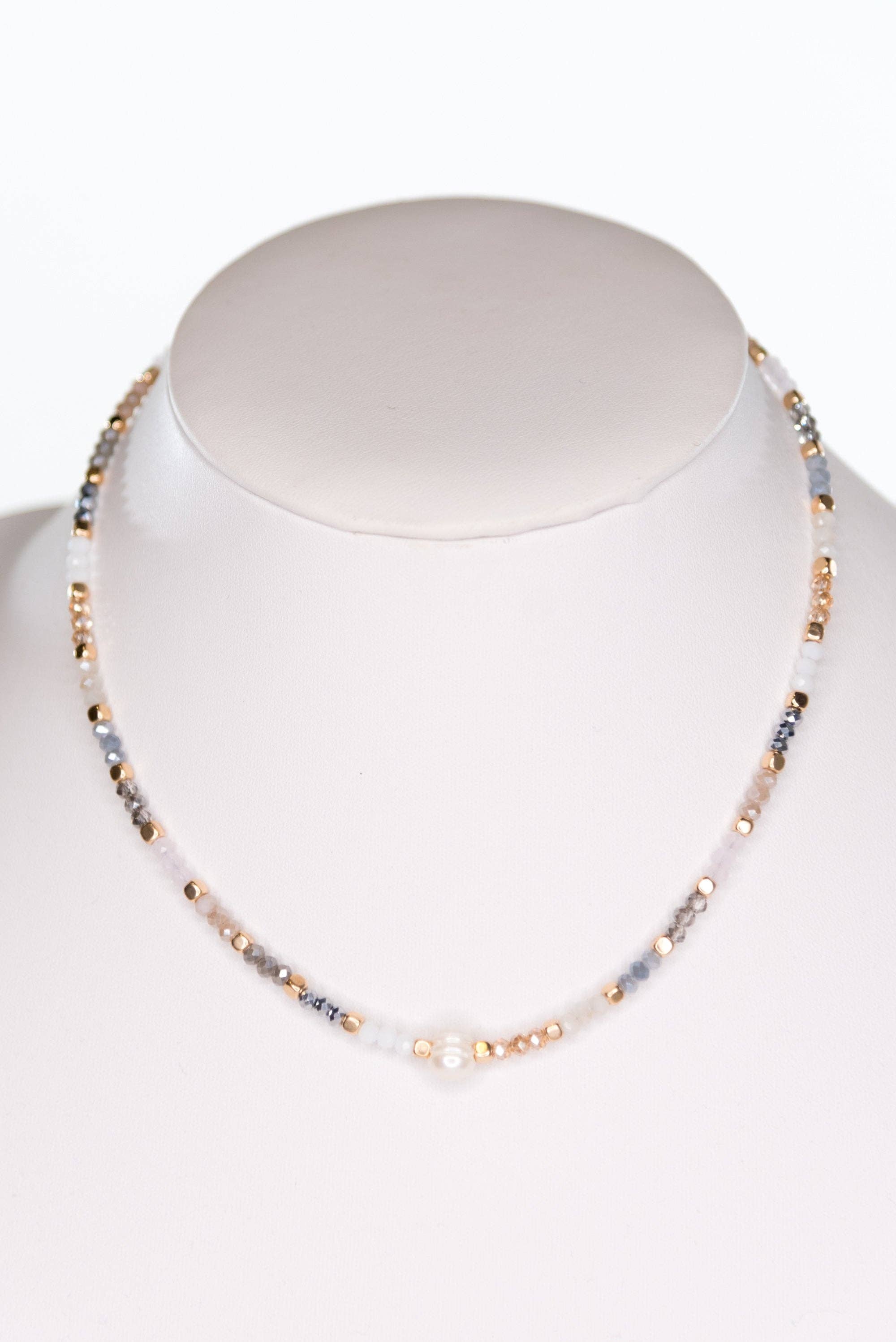 Dylan Designs - Wholesale Beaded/Pearl Necklace - Blossom Multi Pearl Necklace1