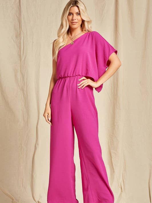 Solid Jumpsuit for wholesale by BEESON RIVER