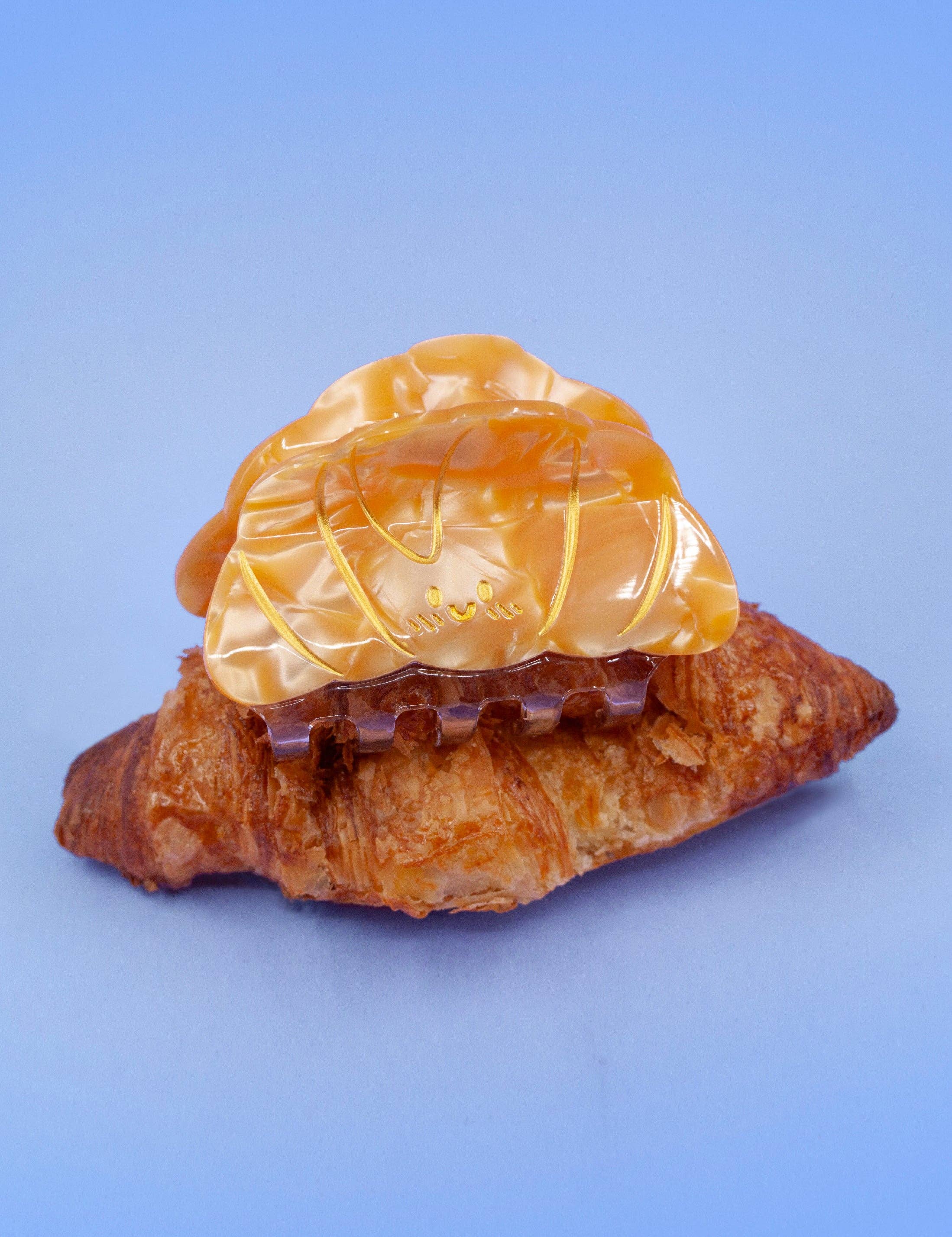 Joanna Behar - Wholesale Hair Clip - Women's - NEW COLOR - Kawaii french butter Croissant Hair claw clip4