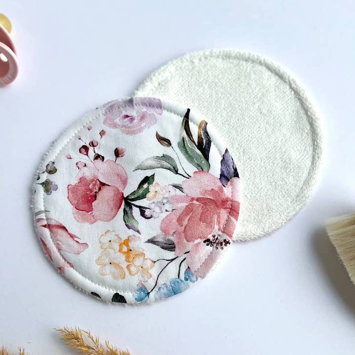 Coussinets d'allaitement en bambou, coussinets d'allaitement réutilisables - Pastel pour la vente par Pastel Baby