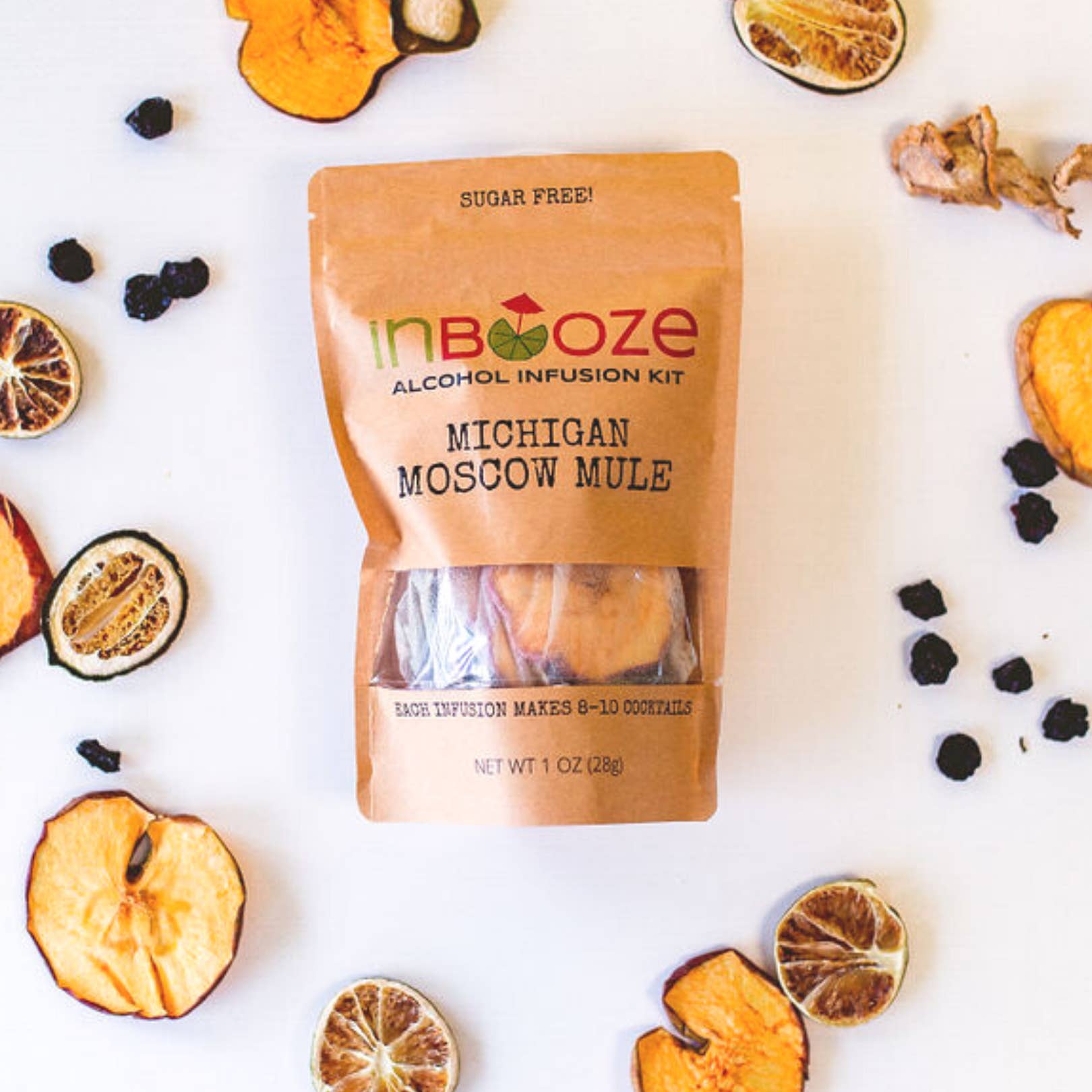 InBooze – wholesale DIY Drink Kit – Michigan Mule Alkoholinfusionscocktailkit