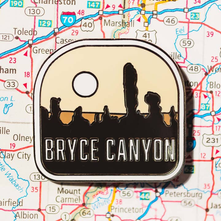 Bryce Canyon National Park Enamel Pin for wholesale by Vagabond Heart