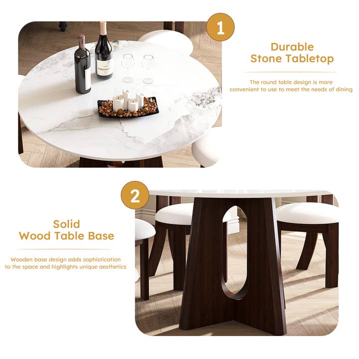 HOMYCASA DESIGN INC - Wholesale Sideboard - Luxury Private Club Dining Area with Marble Dining Set11