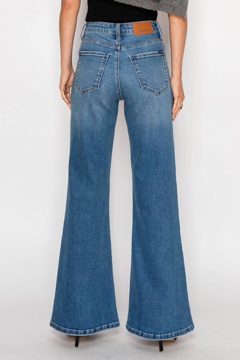 ARTEMIS VINTAGE – wholesale Jeans - Dam – MAGSTÖD HÖG MIDJA SLIM PALAZZOJEANS *Signature*2