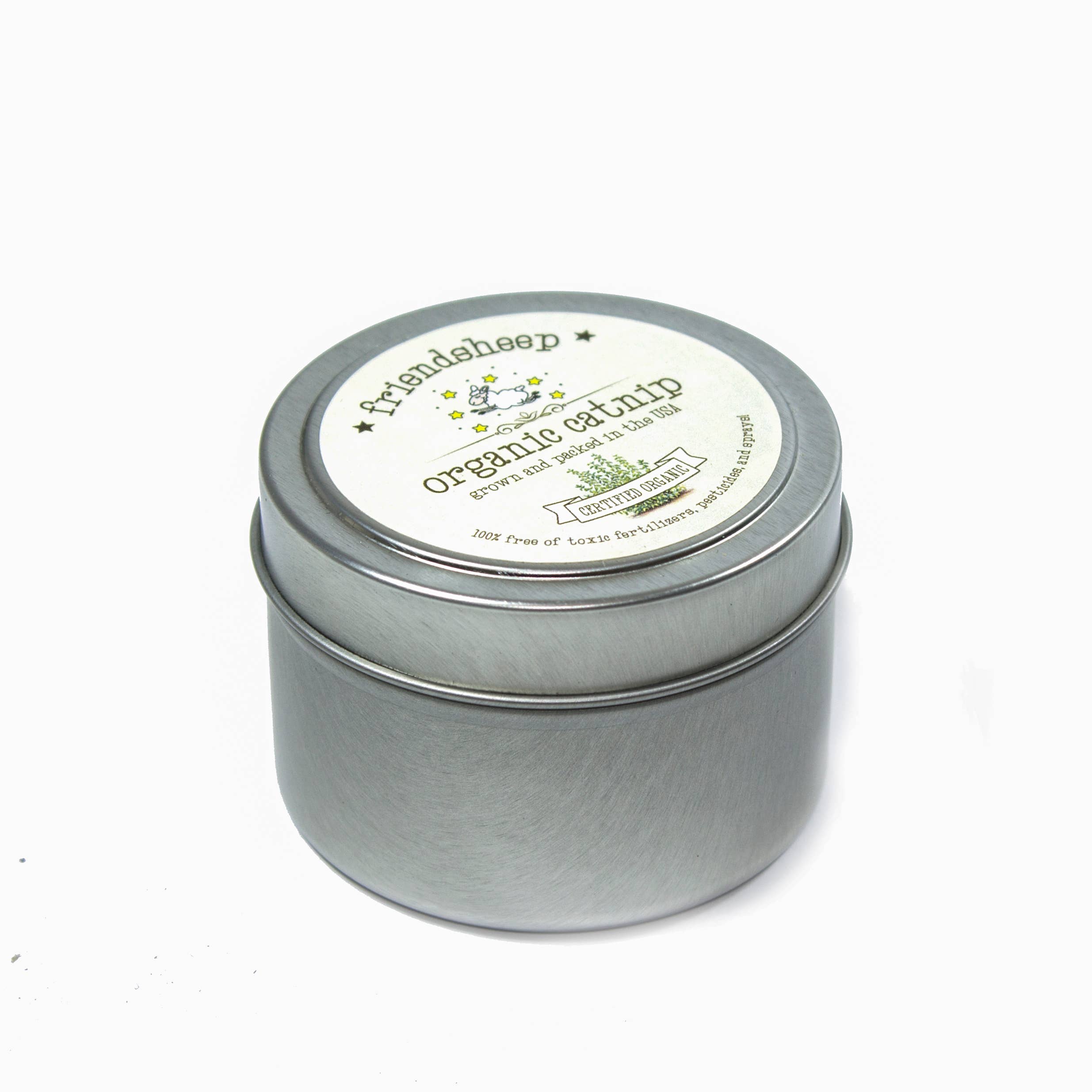 Friendsheep - Wholesale Catnip - Organic Catnip Tin1