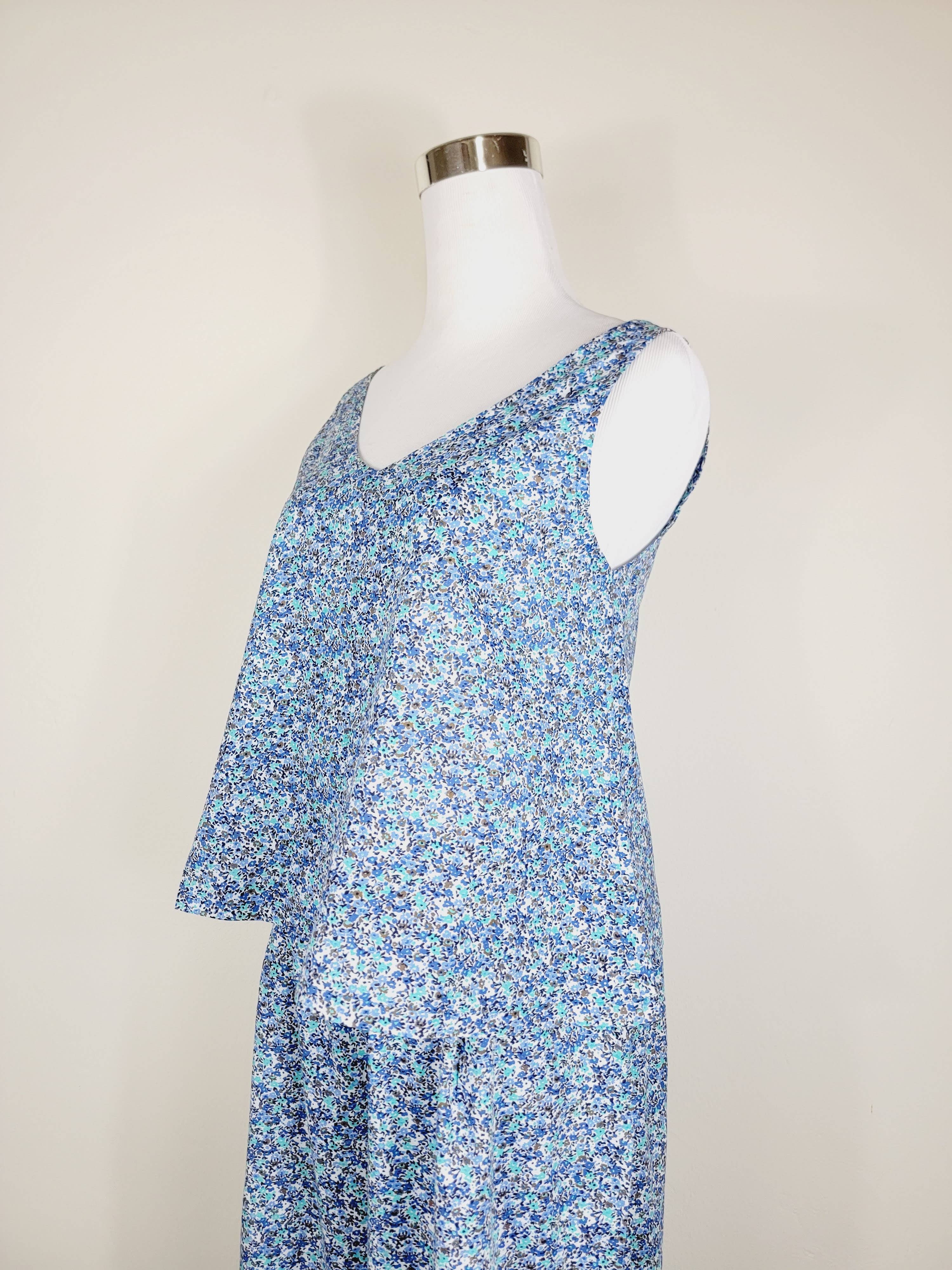 EBRU Home - Wholesale Top & Pant Set (NOT Loungewear) - Women's - Tank top with Matching Culottes elasticated belt trousers 20