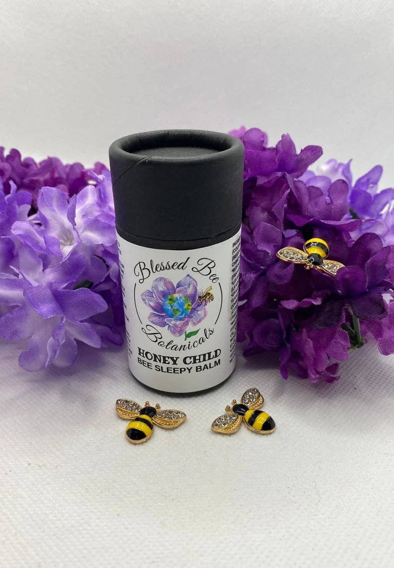 Blessed Bee Botanicals - Wholesale Body Balm/Butter - Baby - Bee Sleepy Balm | Organic Kids Sleep Balm