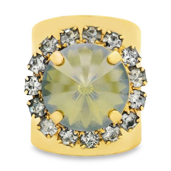 Jacci Ring in Citrus Lime Luster D for wholesale by TOVA