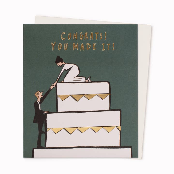 Parabéns! Fizeste | Cartão de Casamento | Peter Ryan por atacado de USTUDIO Design