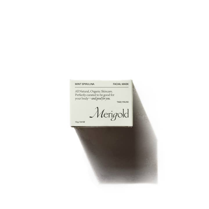 Merigold - Wholesale Skincare Face Mask - Mint Spirulina Facial Mask