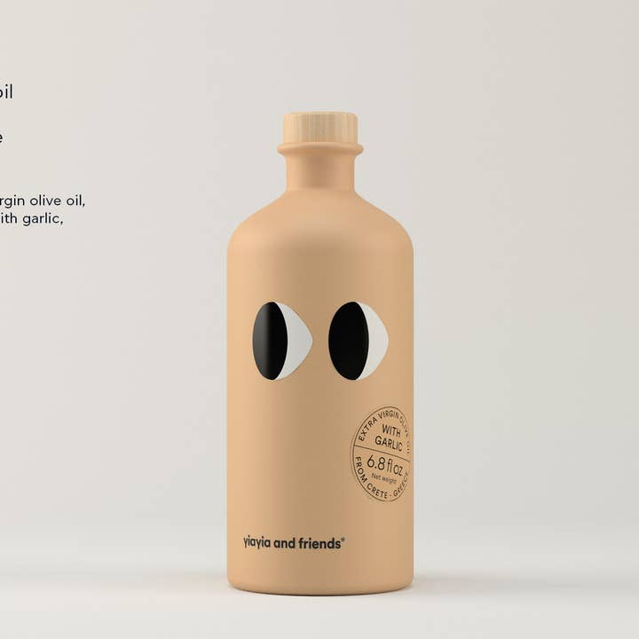 Hellenic Farms - Wholesale Olive Oil - Yiayia and Friends Garlic Infused Olive Oil