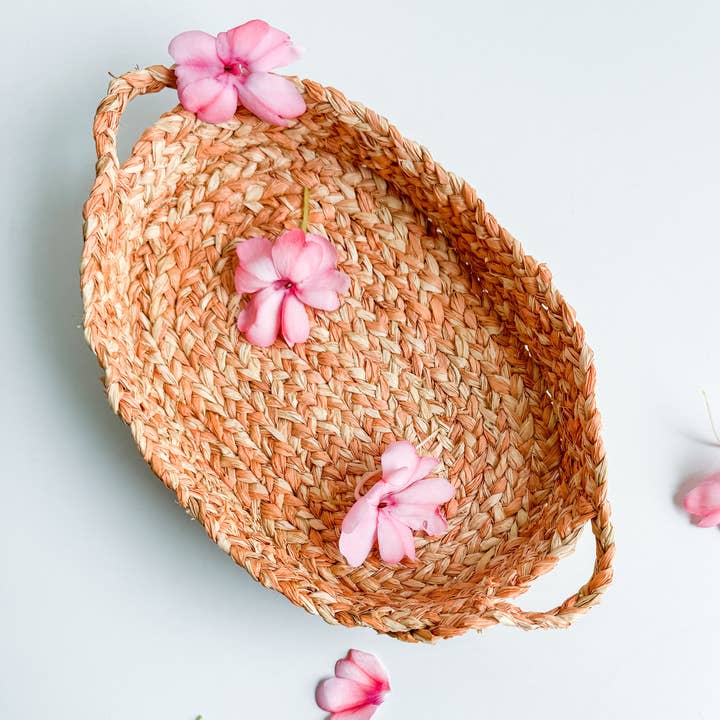 Flax & Twine - Wholesale DIY Craft Kit - Tyler Tray Basket Kit