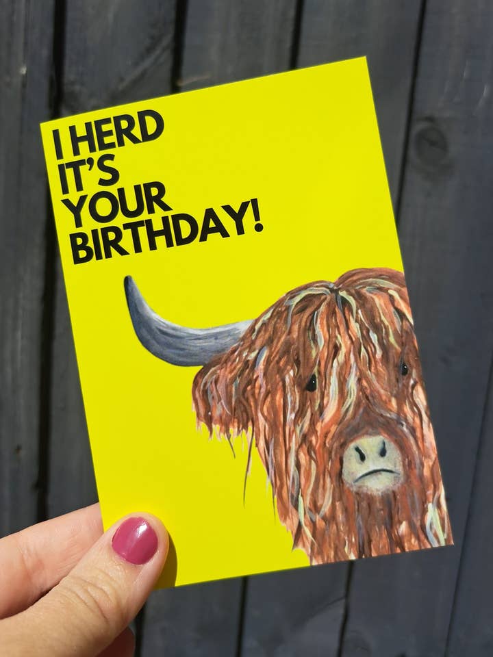 I Herd Det er din fødselsdag! for engroshandel hos Liv Blandford Art