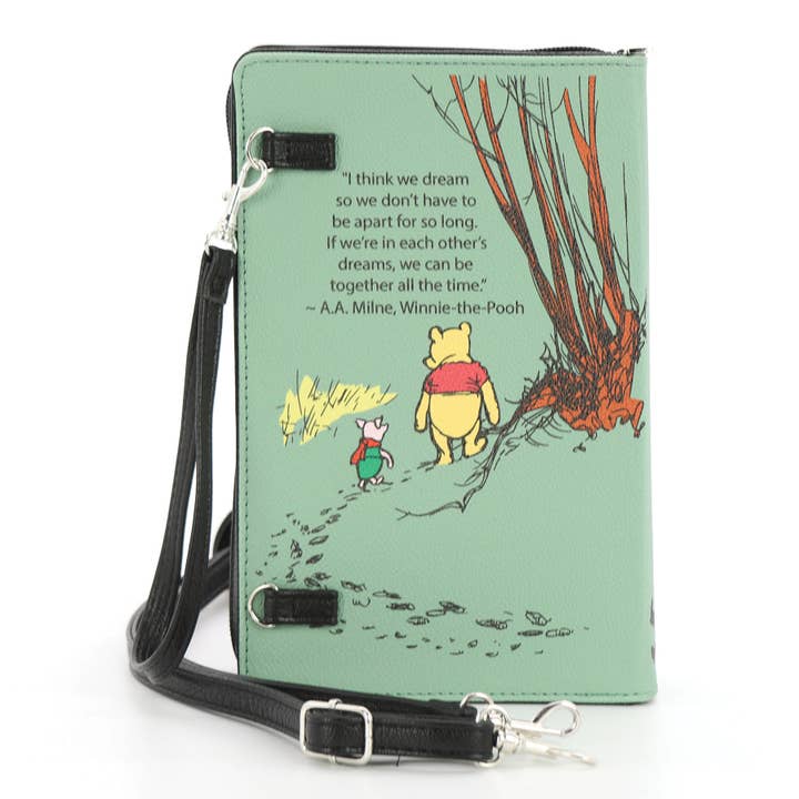 COMECO INC - Wholesale Clutch Bag - Women's - Winnie the Pooh Book Clutch Bag