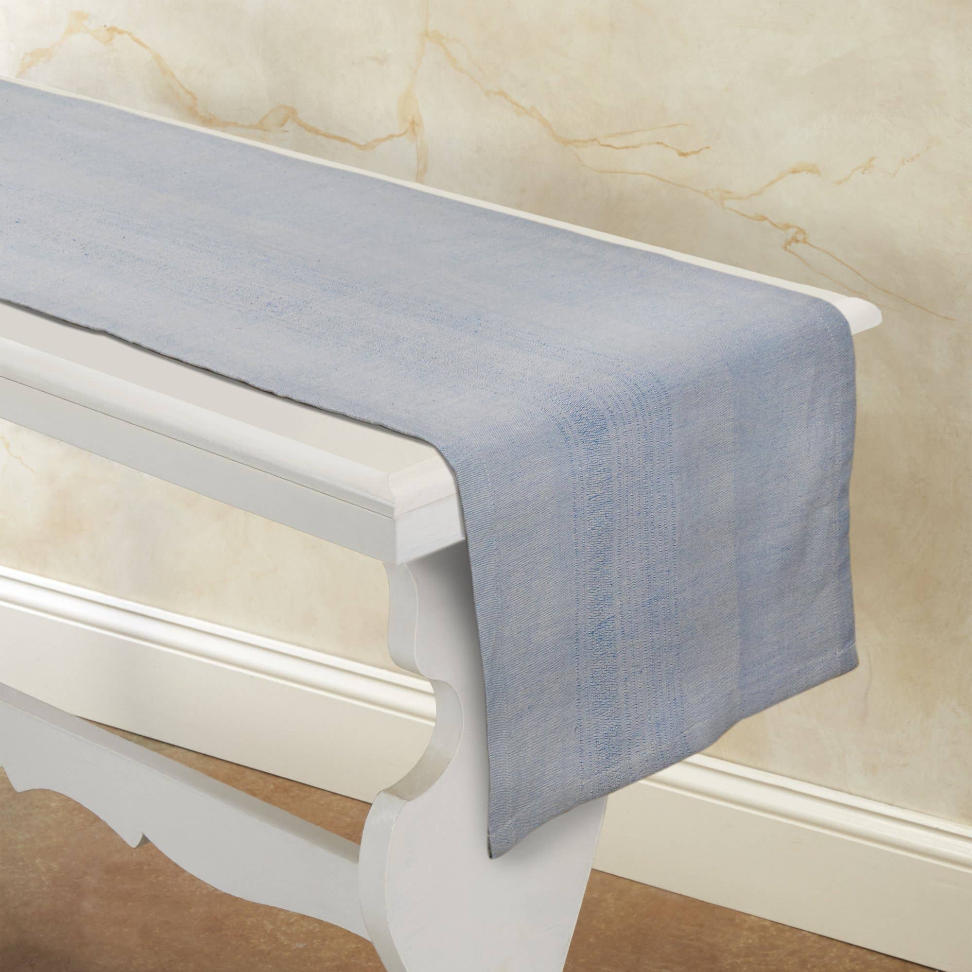 Sustainable Threads - Wholesale Tablecloth - Cotton Tablecloth | Handwoven Juniper Berry | Fair Trade4