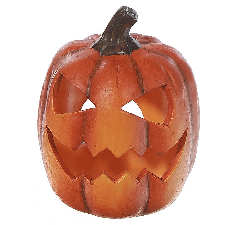 PORTE-BOUGIE EN FORME DE CITROUILLE EN TERRACOTTA pour la vente par IH Casa Decor