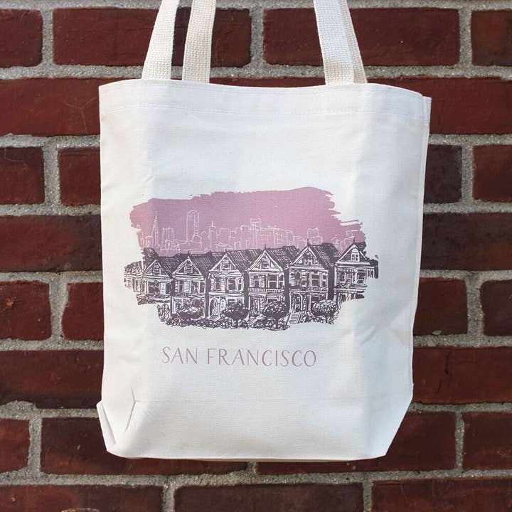 San Francisco Cityscape Mulepose for engroshandel hos Albertine Press