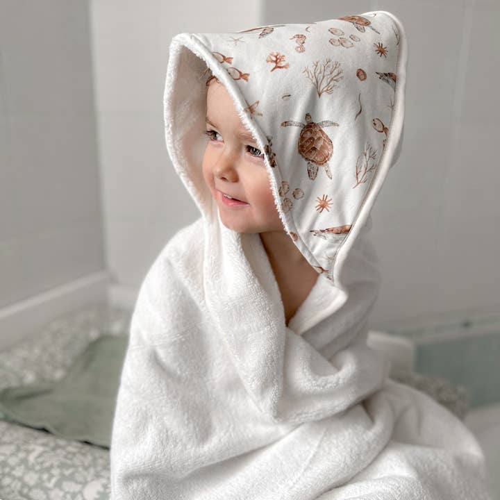 Capa de baño con diseño marino para venta al por mayor de Jolie bibi & son mini