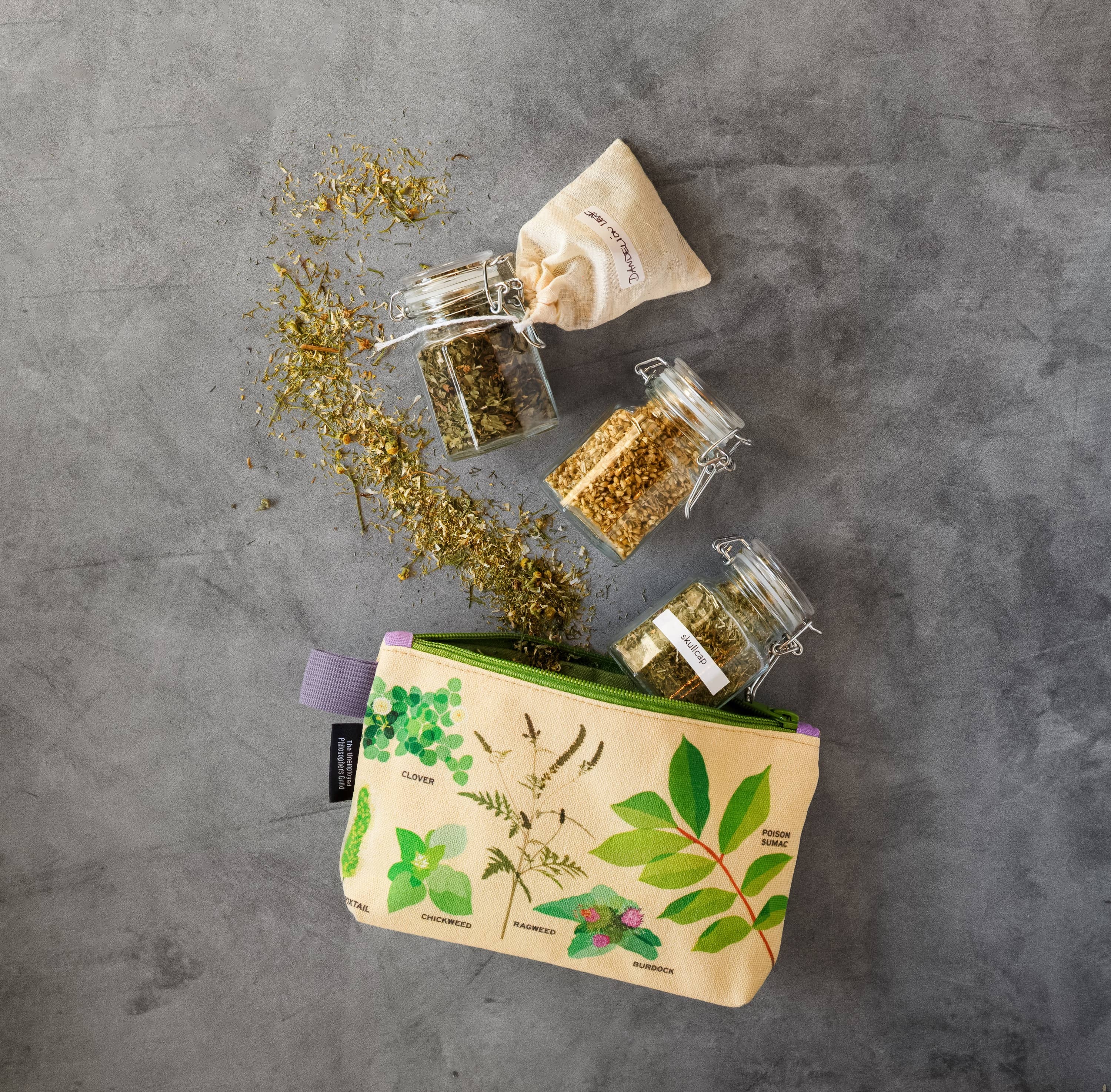 Unemployed Philosophers Guild - Venta al por mayor Bolsa pequeña - Unisex - Bolsa con cierre para marihuana2